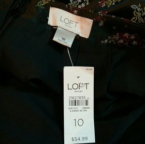 Loft Outlet Skirts - Loft Outlet Asian Print Black Satin Skirt Size 10 Loft Outlet Skirts - Loft Outlet Asian Print Black Satin Skirt Size 10